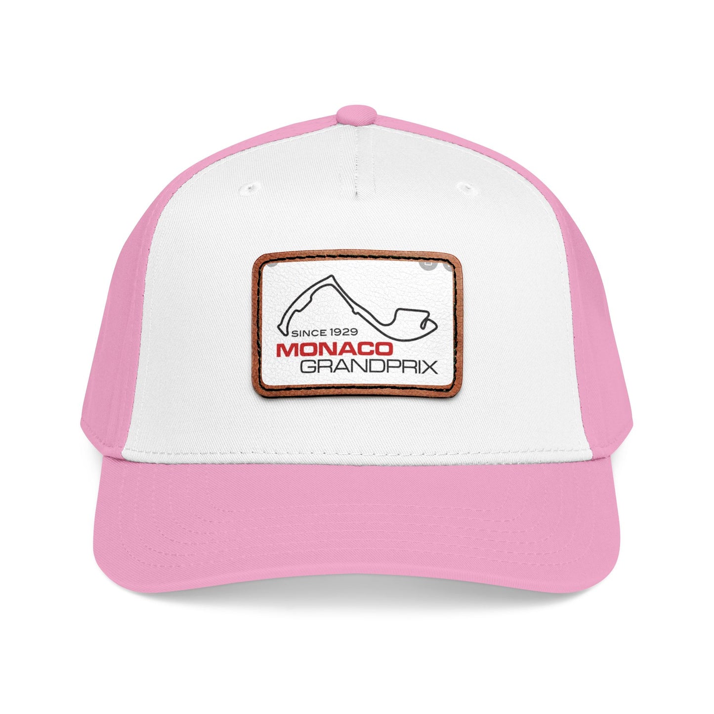 Monaco Grand Prix Leather Patch Baseball Cap