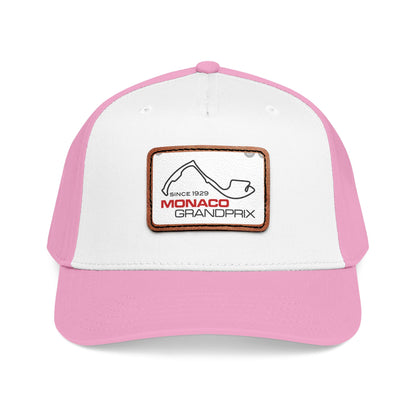 Monaco Grand Prix Leather Patch Baseball Cap