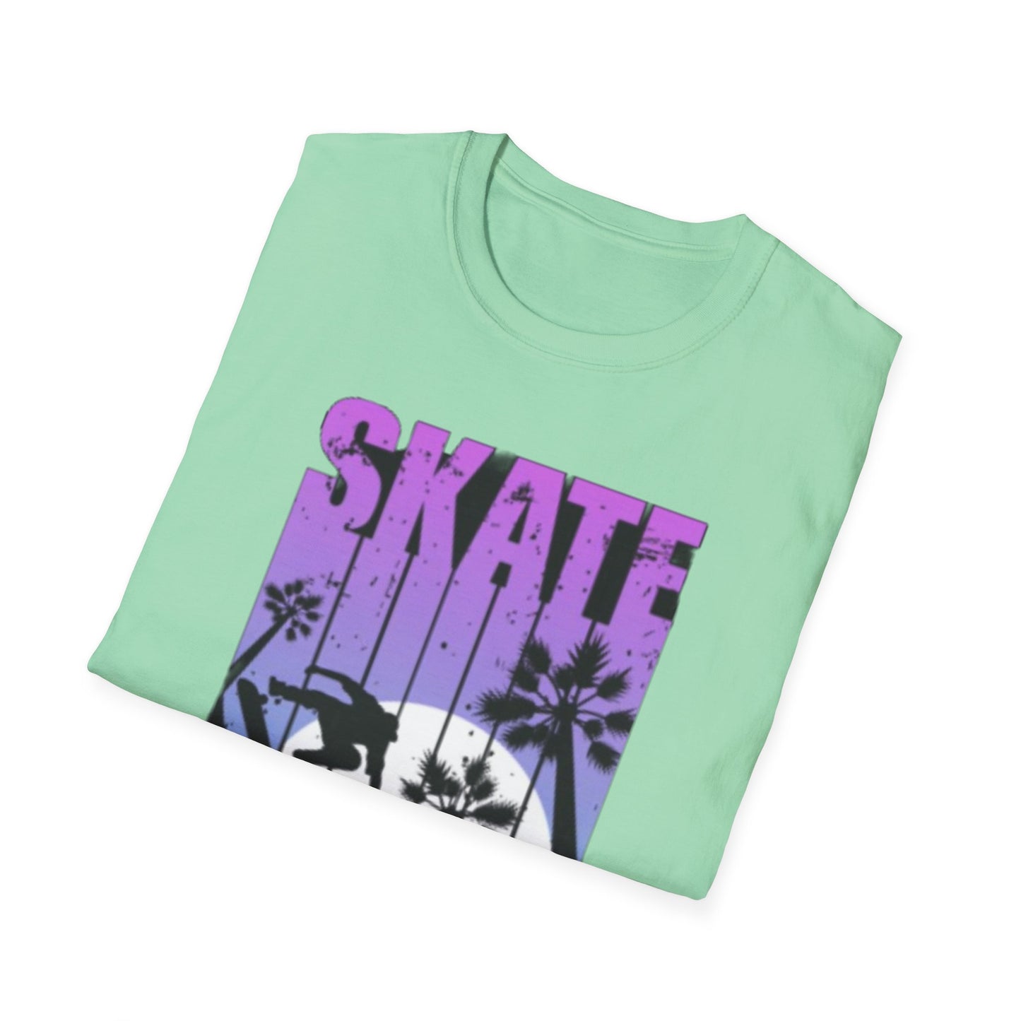 Skate Extreme Unisex Softstyle T-Shirt - Vibrant Graphic Tee for Skate Enthusiasts