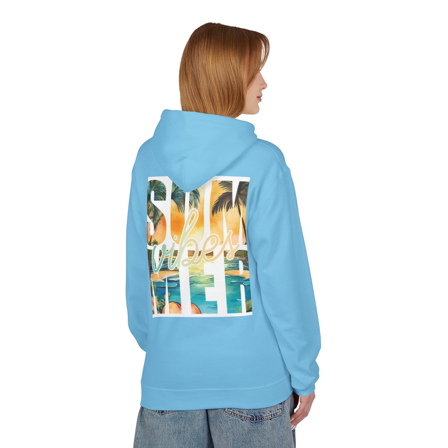 Summer Vibes Unisex Fleece Hoodie