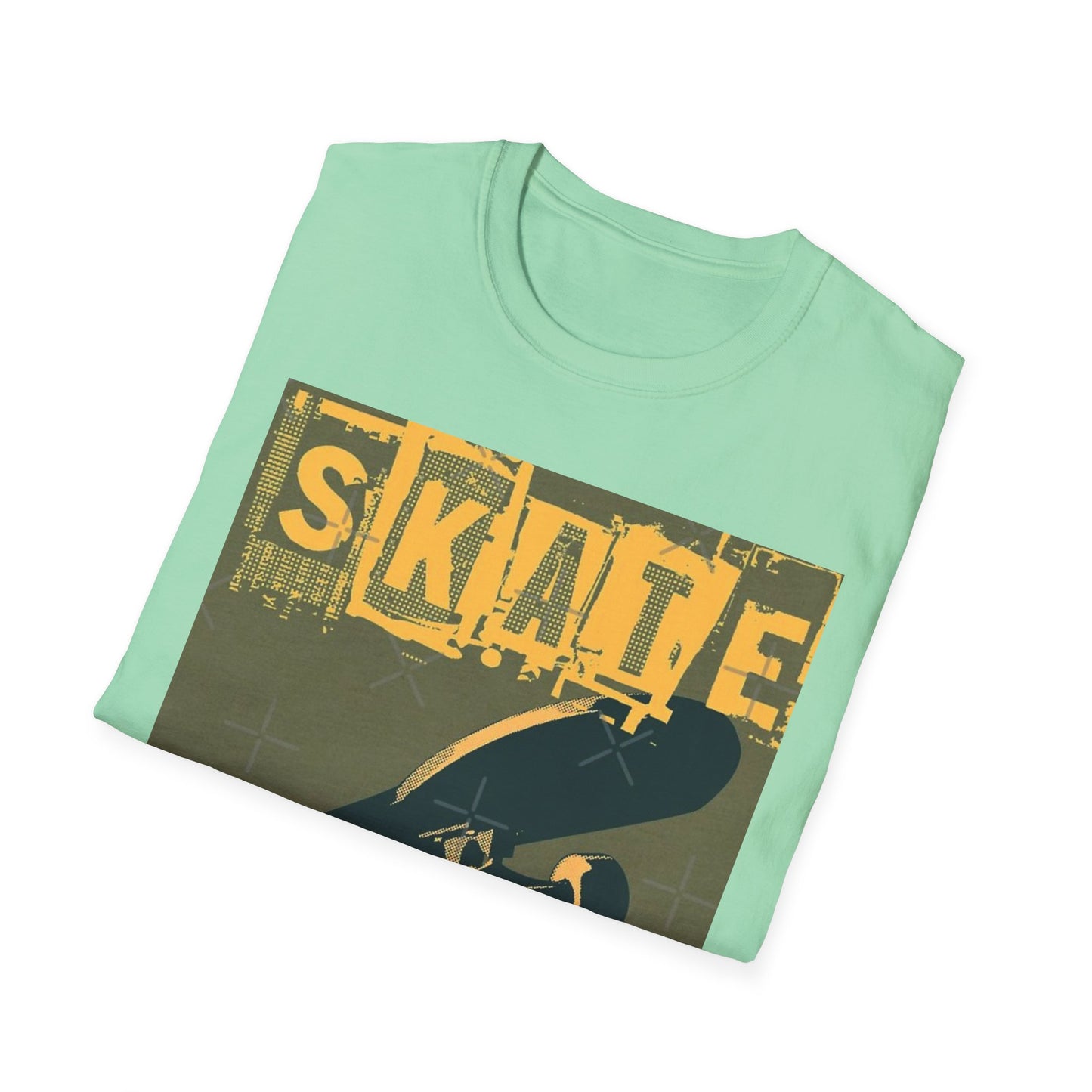 Skateboarder Unisex Softstyle T-Shirt | Perfect Gift for Skate Lovers, Streetwear Fashion, Casual Wear, Birthday Present, Youth Apparel