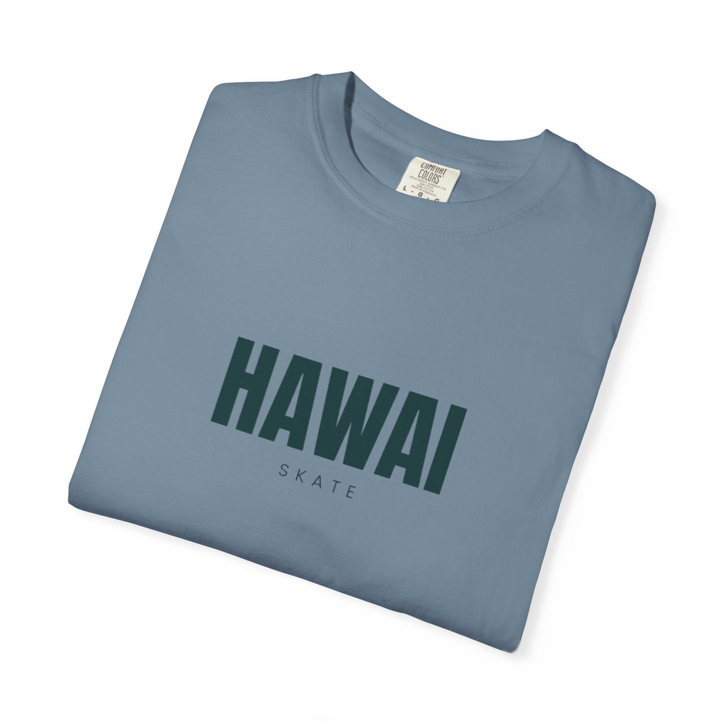 Hawaii Garment-Dyed Unisex T-shirt - Casual Beachwear, Travel Souvenir, Summer Vibes, Gift for Him/Her, Retro Style