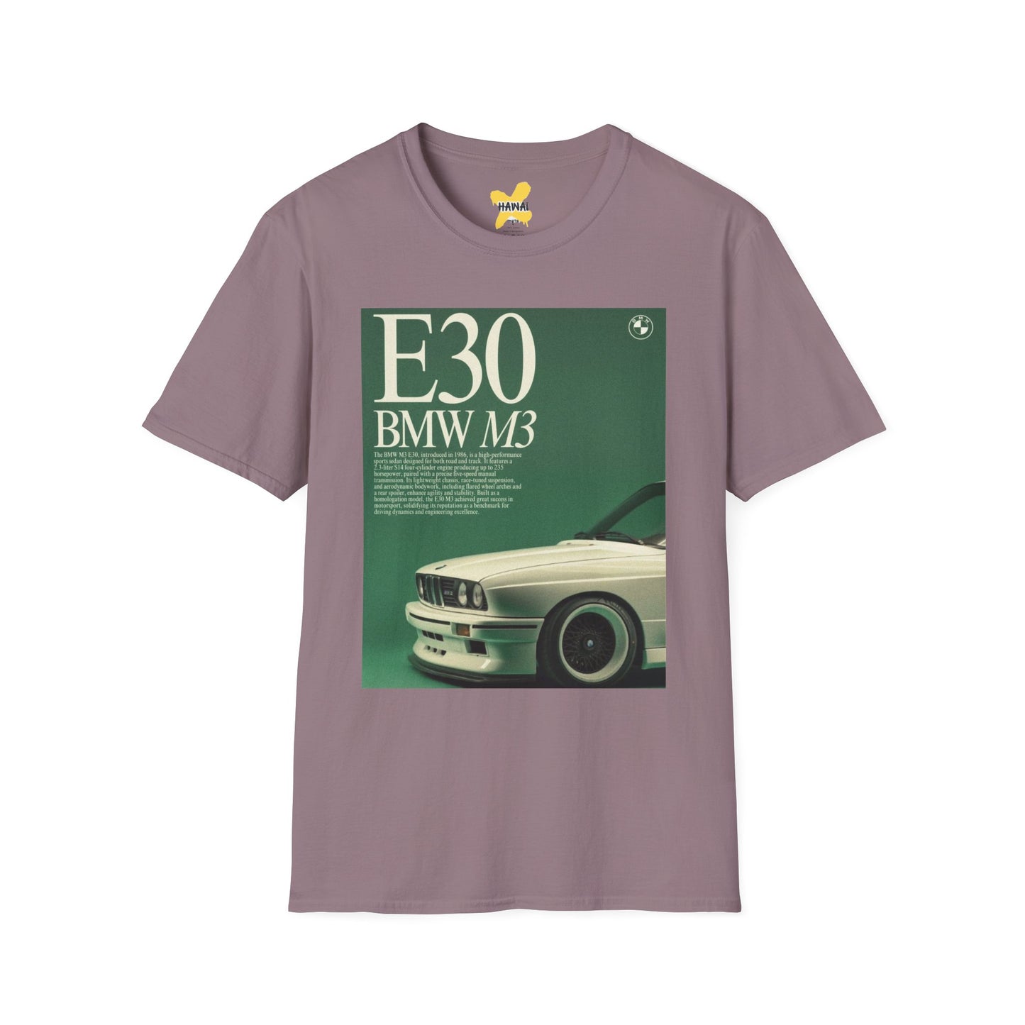 E30 BMW M3 Graphic Unisex T-Shirt - Classic Car Enthusiast Tee