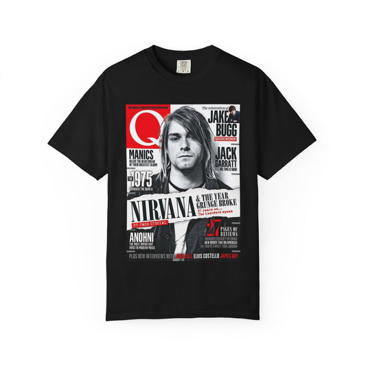Nirvana Graphic T-Shirt - Retro Rock Apparel for Music Lovers
