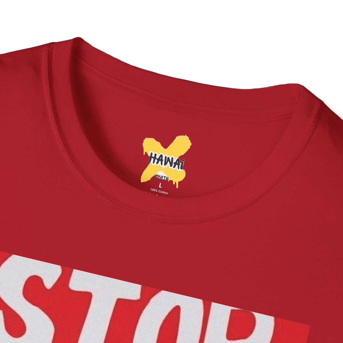 Funny Quote Unisex T-Shirt, Casual Tee, Gift for Friends, Humor Shirt, Stop Being An Idiot Shirt