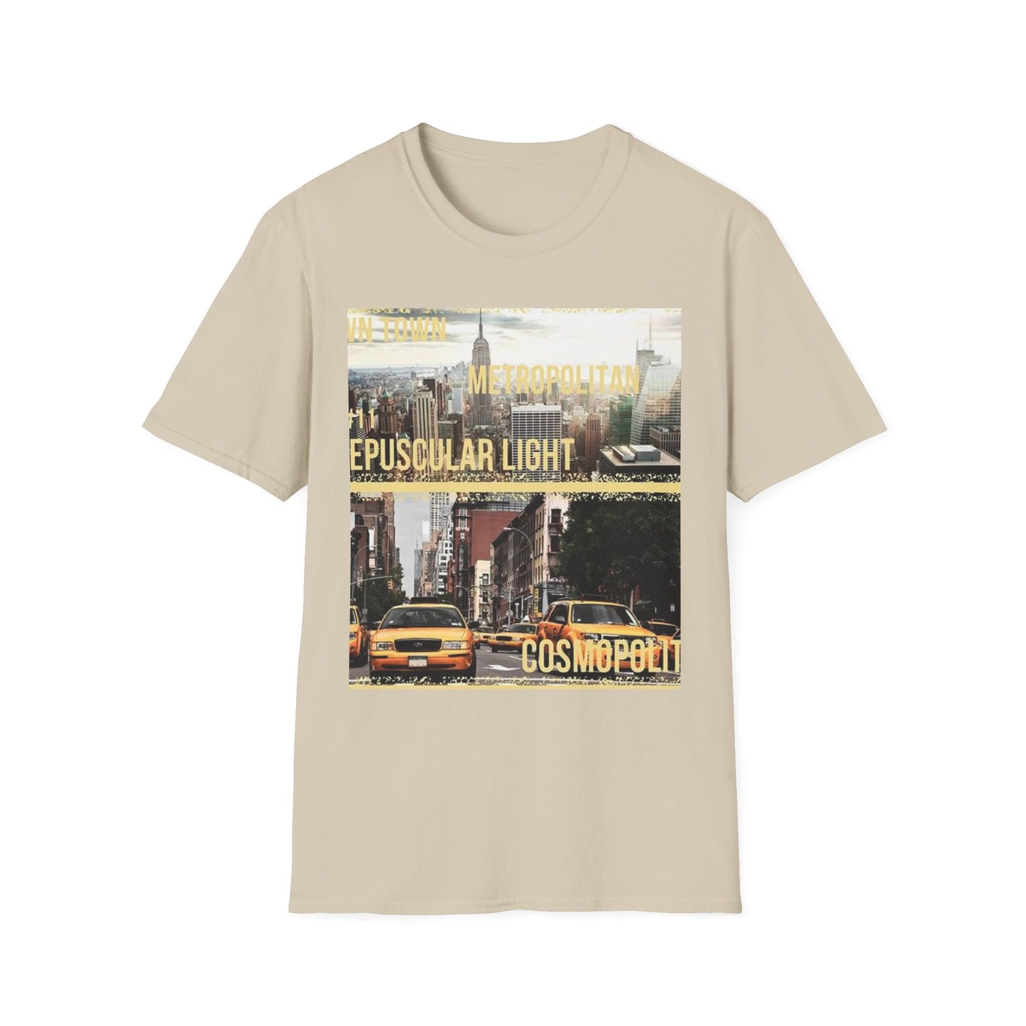 New York City Skyline T-Shirt, Graphic Tee, Urban Fashion, Streetwear Style, Gift for Travelers, Summer Casual Wear