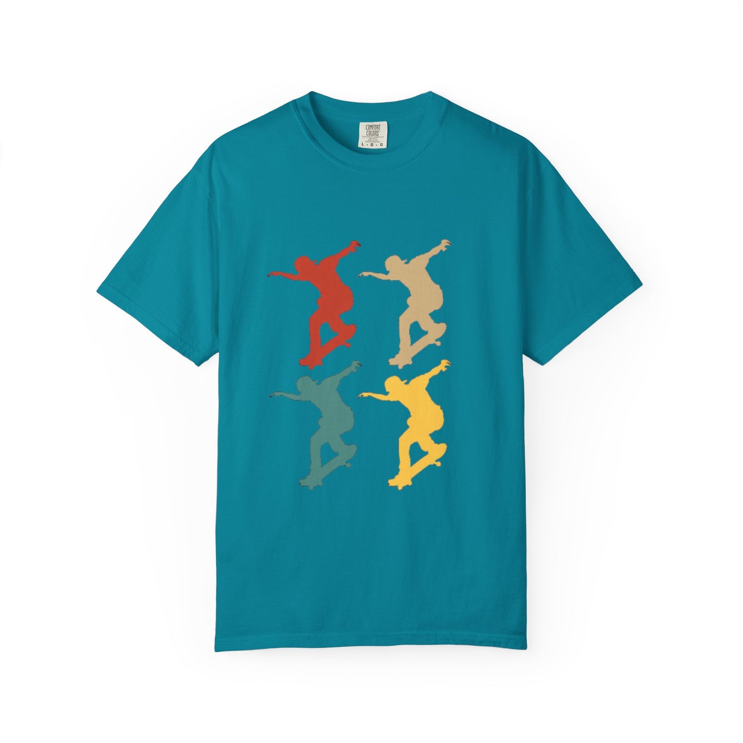 Vibrant Skateboarding T-Shirt for Adventure Lovers