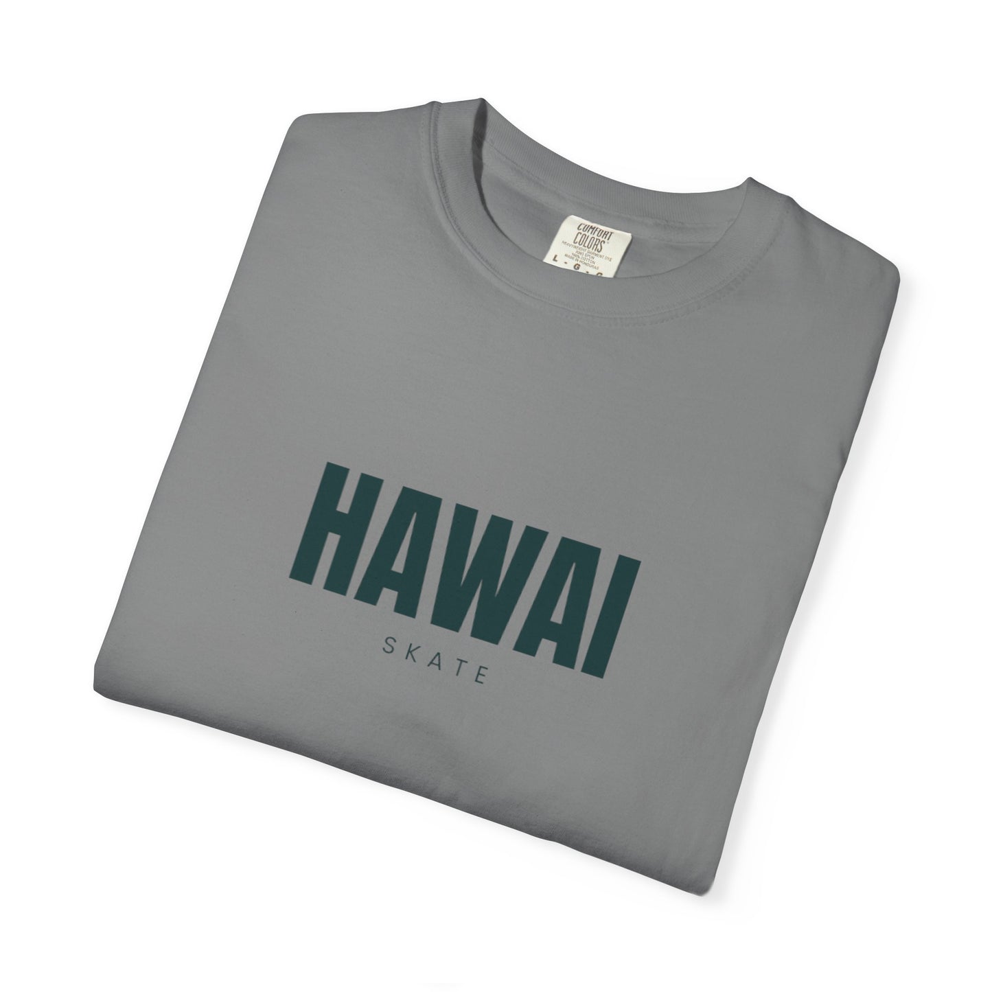 Hawaii Garment-Dyed Unisex T-shirt - Casual Beachwear, Travel Souvenir, Summer Vibes, Gift for Him/Her, Retro Style