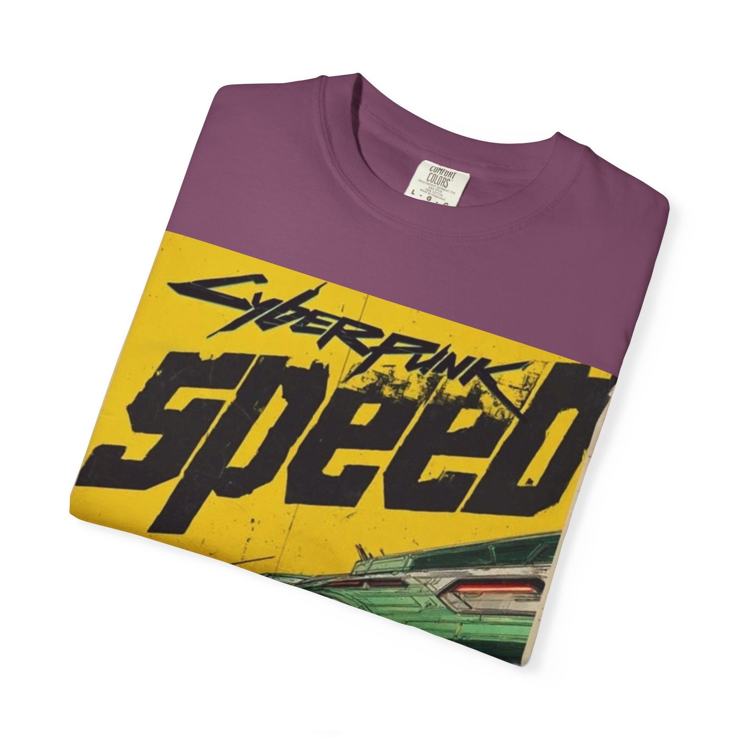 Cyberpunk Speed T-Shirt — Retro Racing Car Graphic Tee