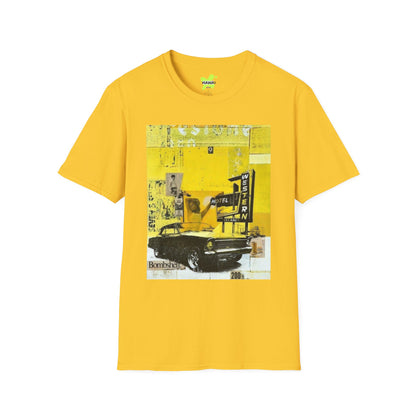 Retro Graphic Unisex Softstyle T-Shirt - Vintage Western Vibes