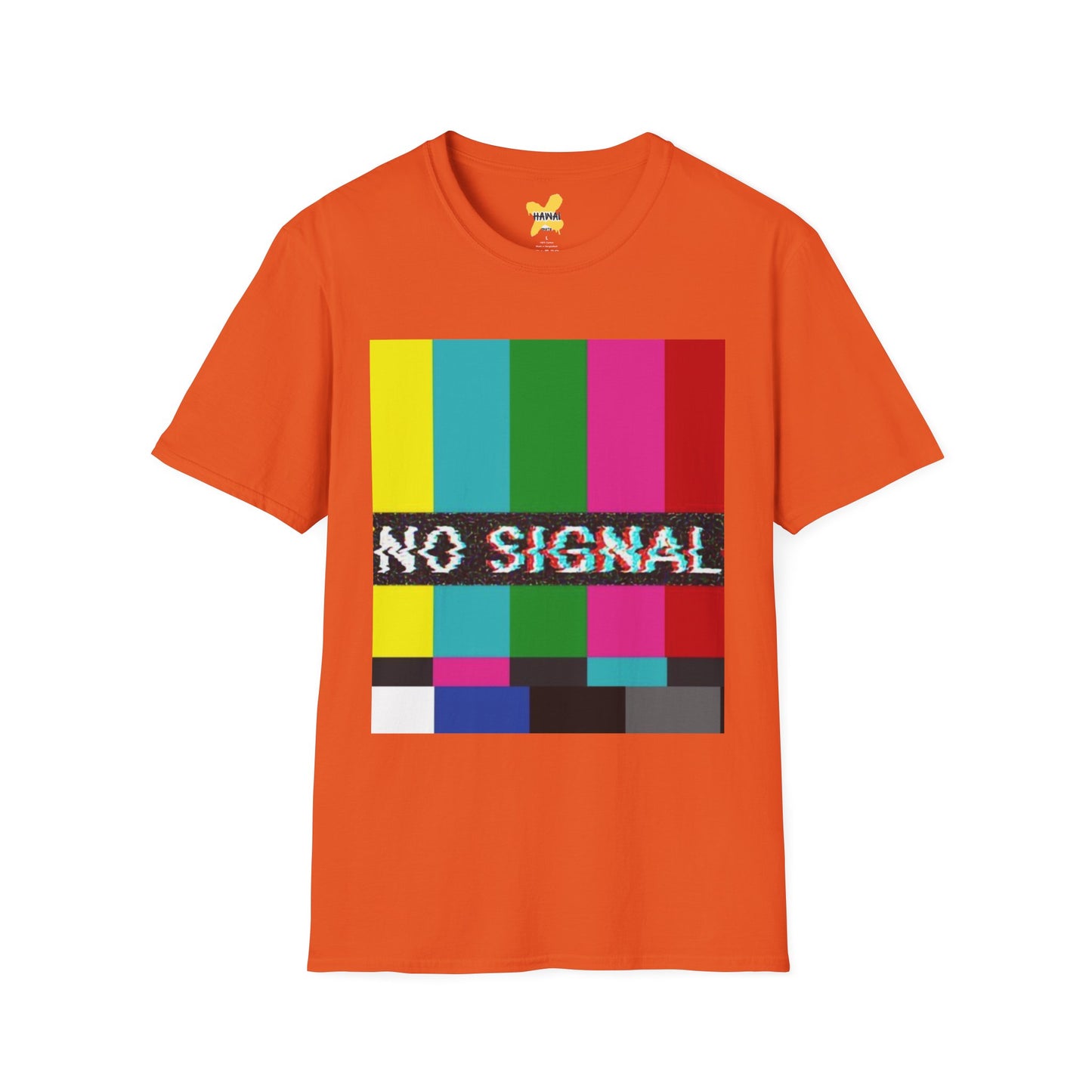 No Signal Graphic Unisex T-Shirt – Retro Style for Tech Lovers