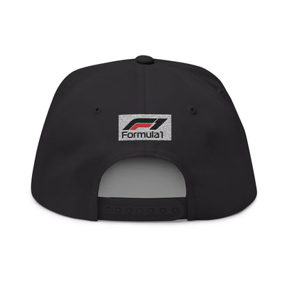 Monte Carlo Monaco Embroidered Flat Bill Cap