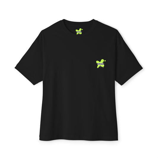 Hawaii Flamingo Graphic Tee - Unisex Oversized Boxy T-Shirt for Casual Wear