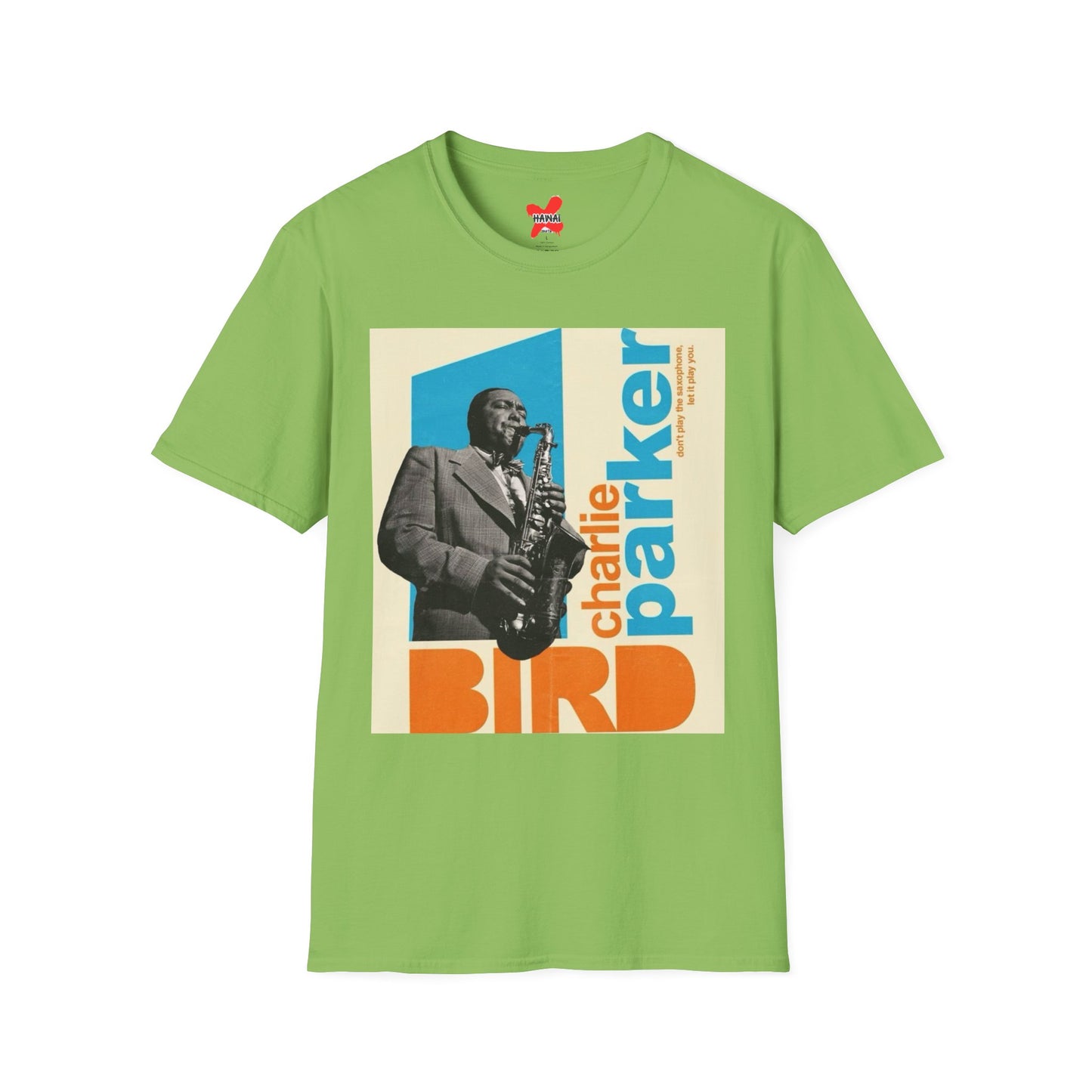 Vintage Charlie Parker Unisex Softstyle T-Shirt - Music Lover Tee