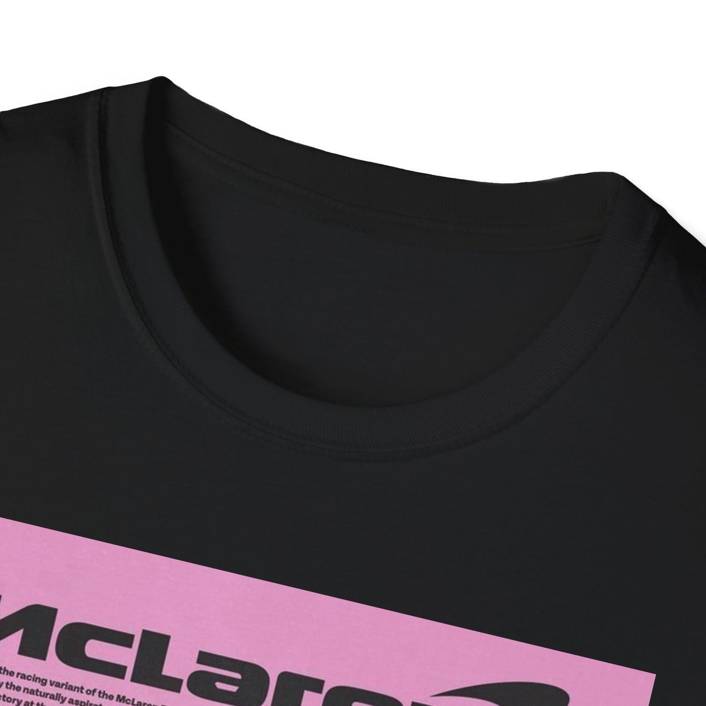 Retro McLaren Racing T-Shirt - Unisex Softstyle Tee for Car Enthusiasts