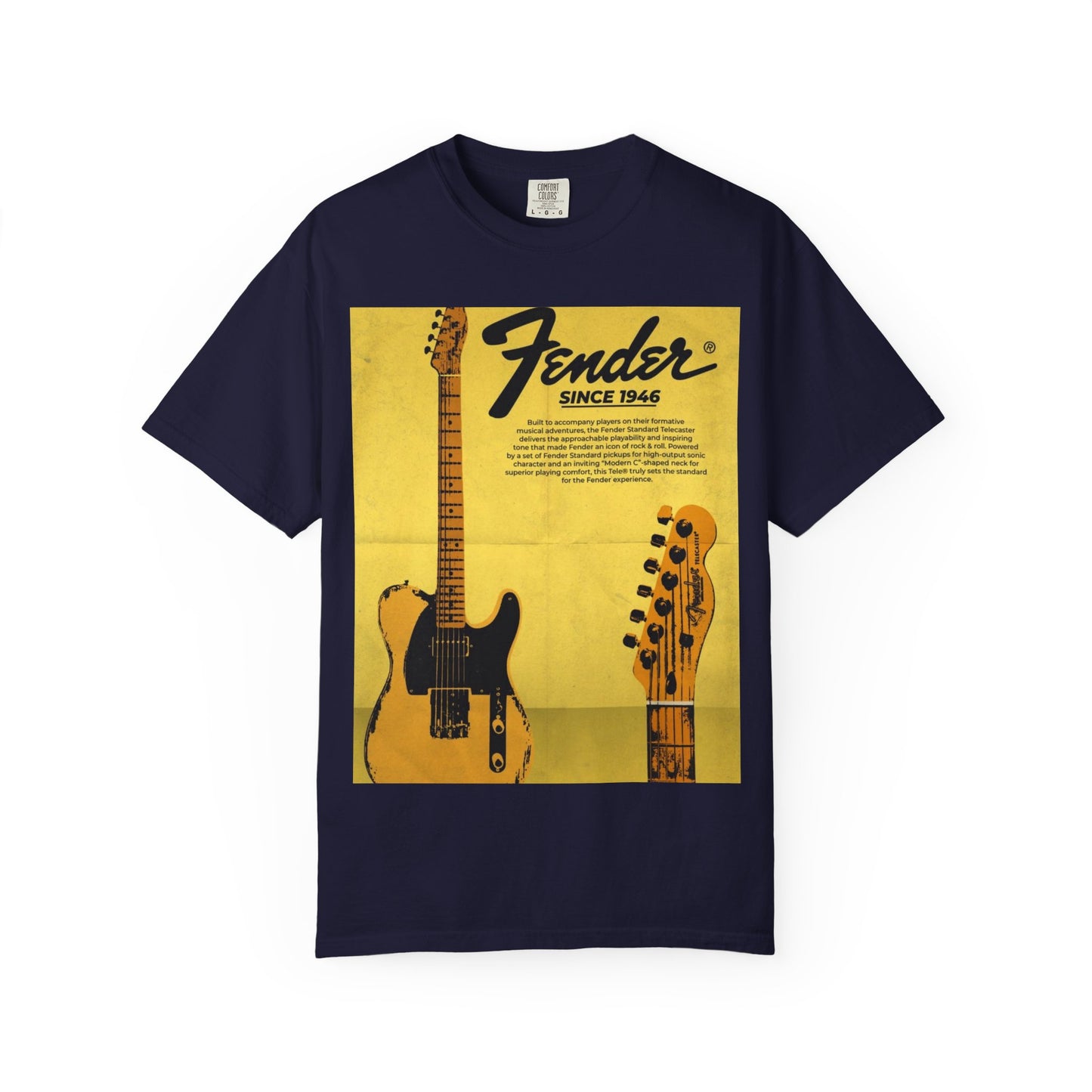 Fender Vintage Guitar T-Shirt — Since 1946 Graphic Tee