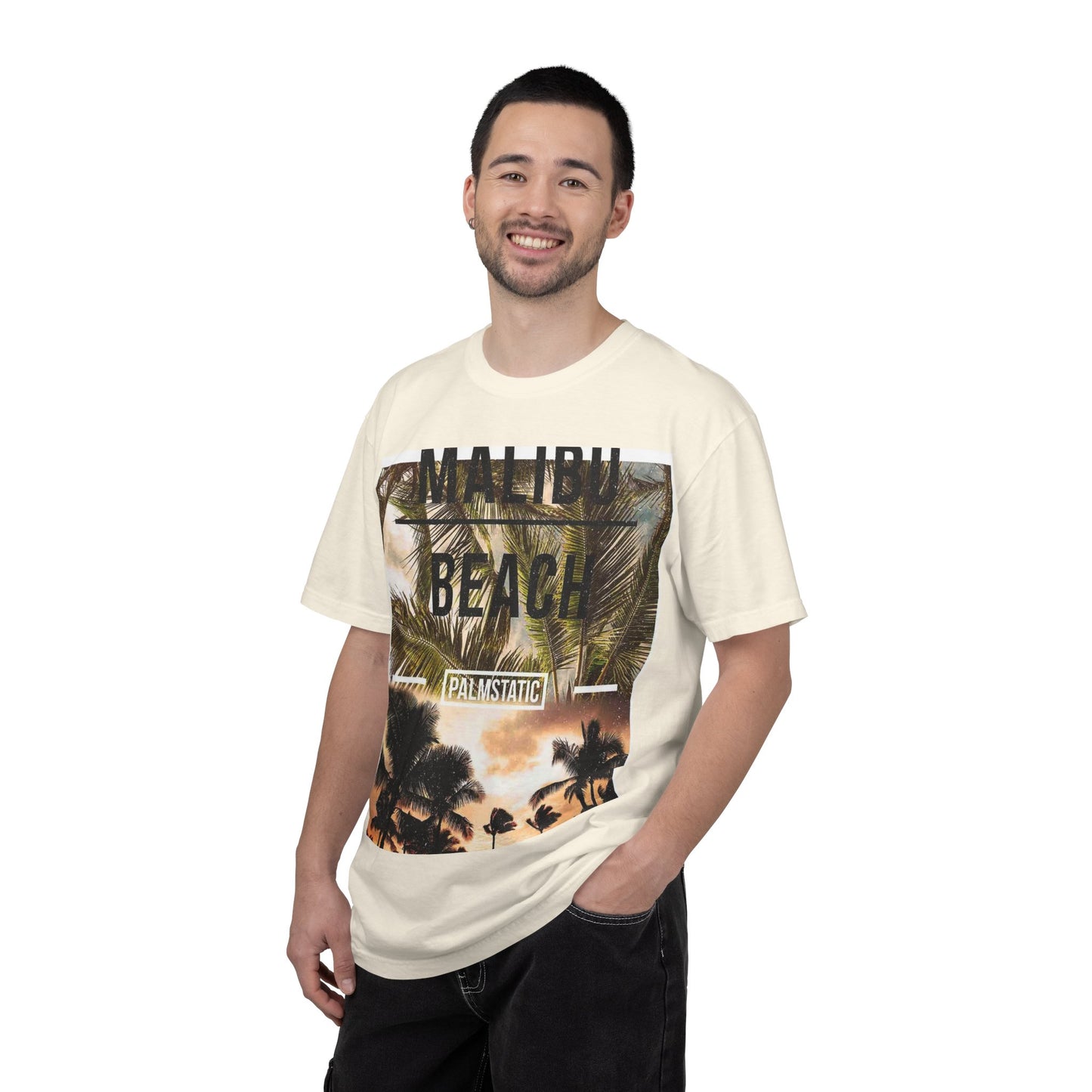 Malibu Beach Palm Photo T-Shirt