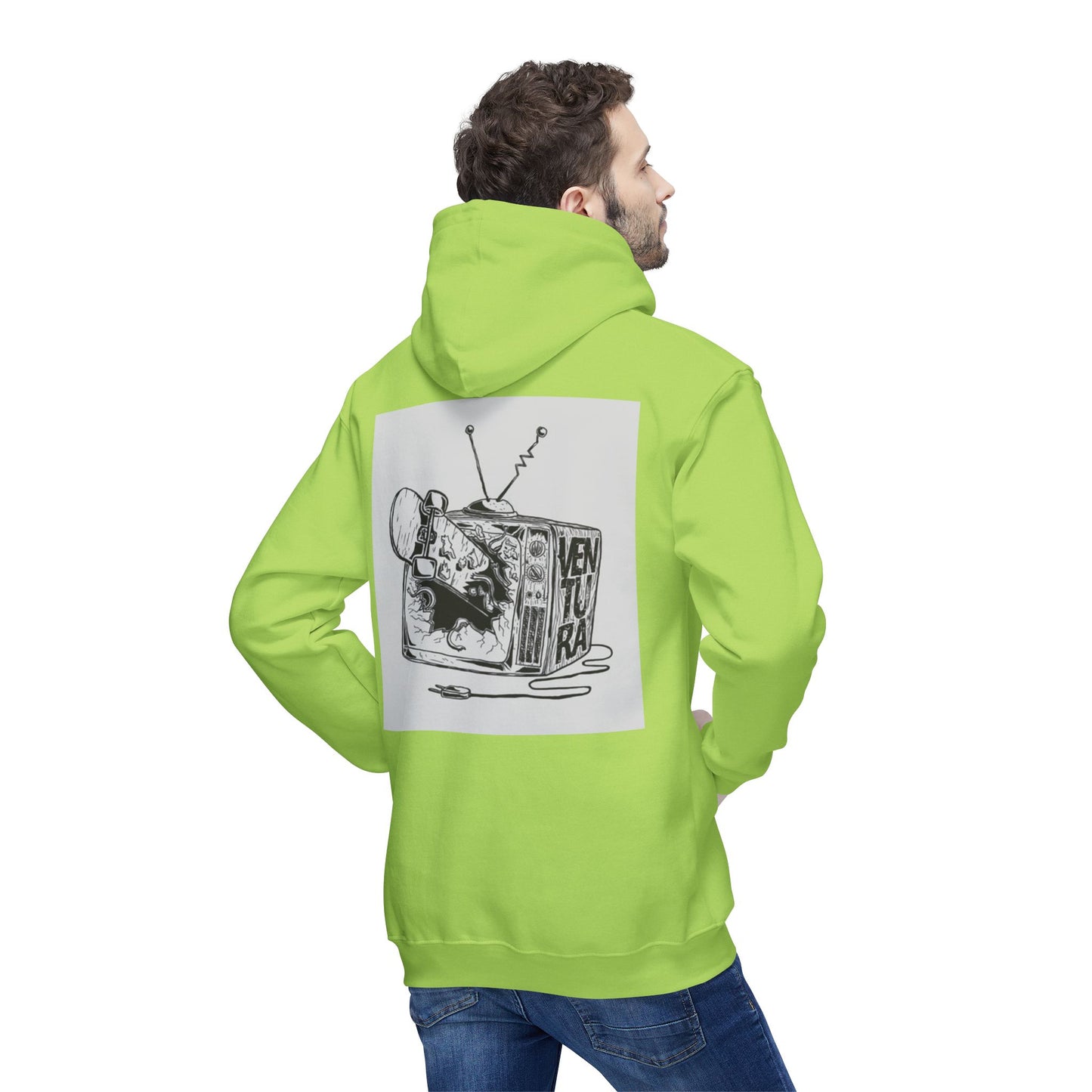 Unisex Hooded Sweatshirt, Made in US