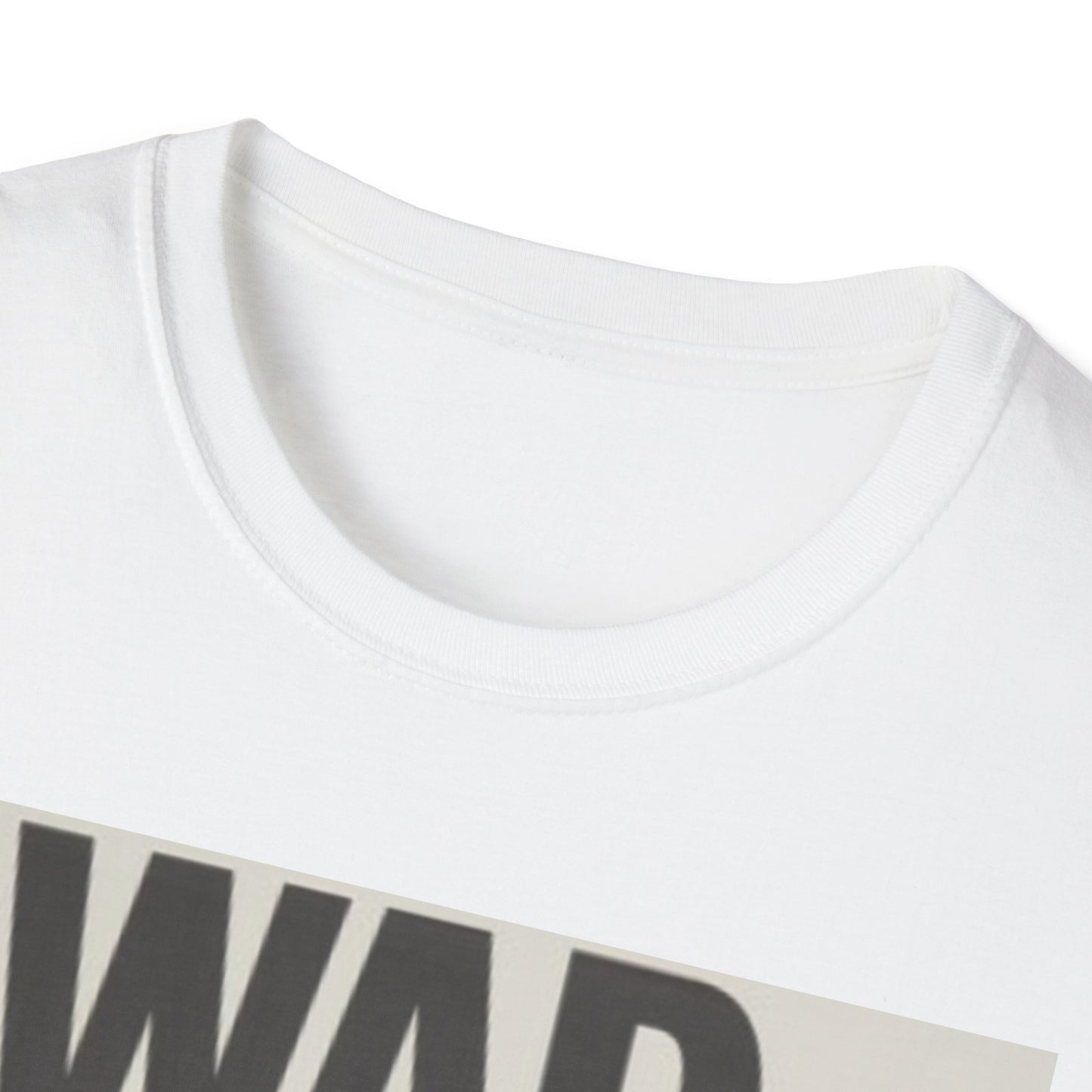 Unisex Softstyle T-Shirt - 'WAR IS OVER!' Statement Tee for Peace Activists