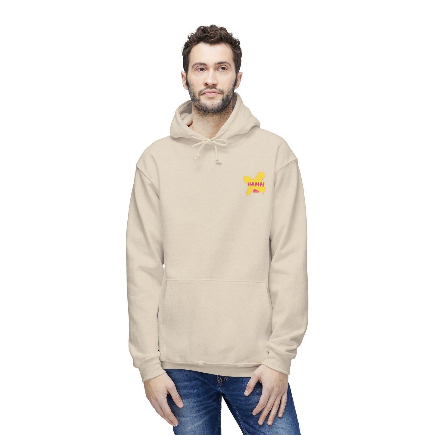 Ocean Vibes Unisex Hooded Sweatshirt | Casual Beachwear for Relaxed Days