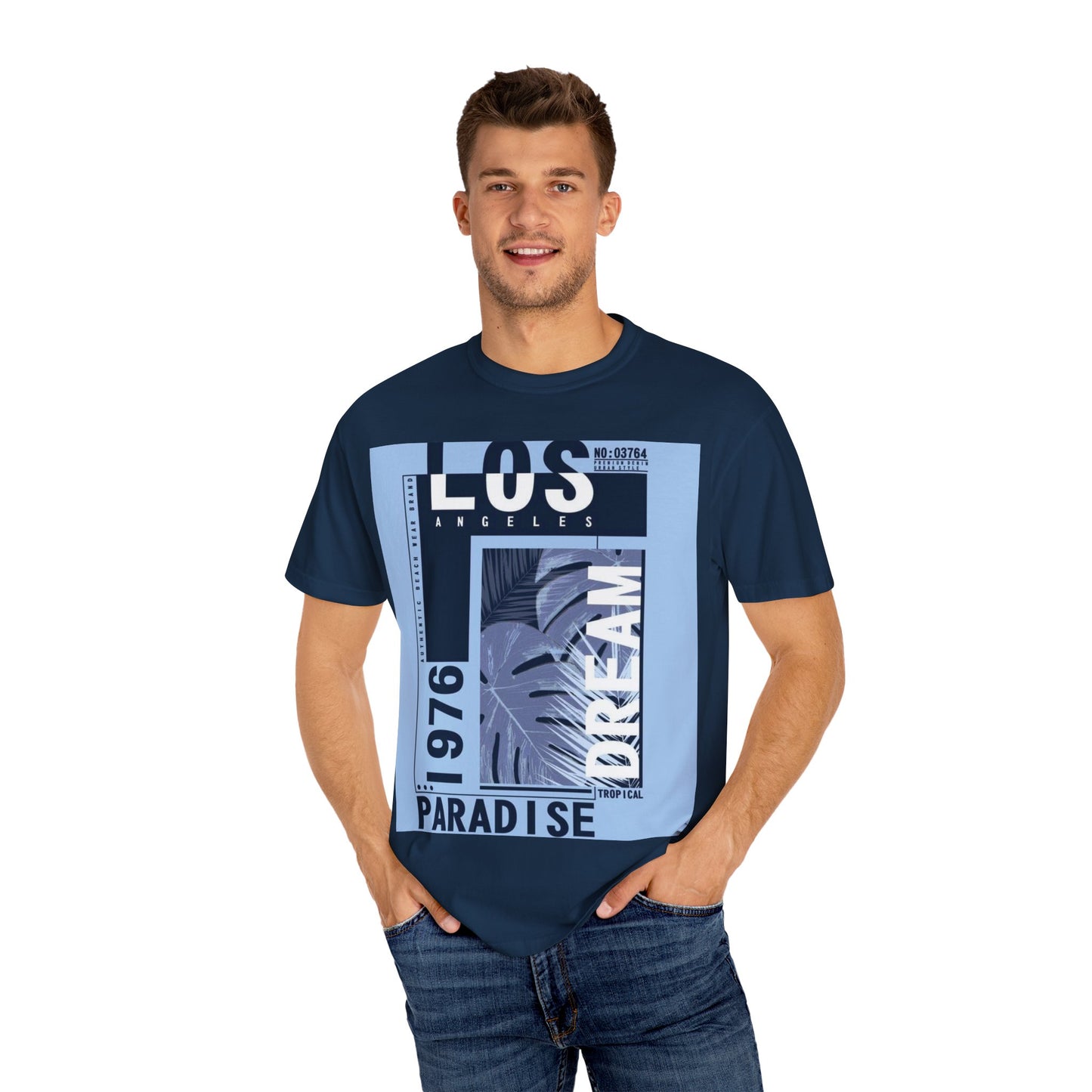 Los Angeles Dream Paradise Tee - Unisex Garment-Dyed T-Shirt