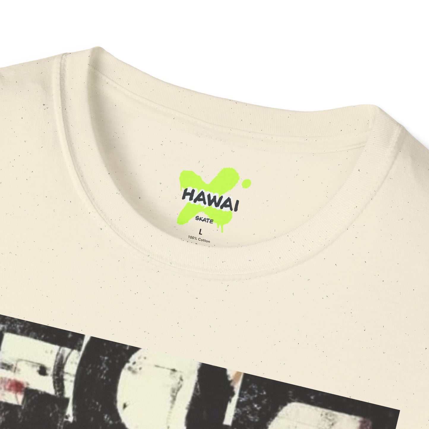 Artistic Unisex Softstyle T-Shirt - Modern Abstract Design