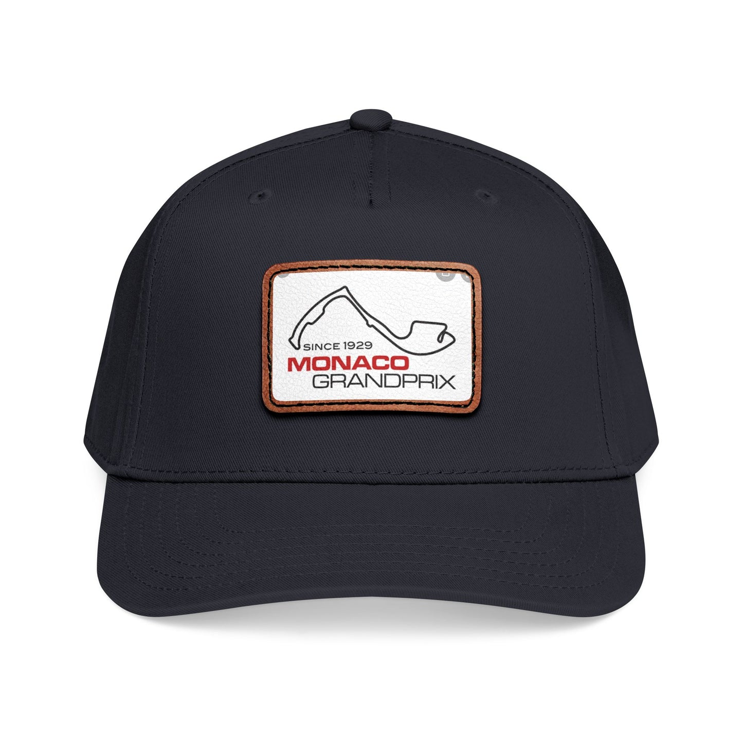 Monaco Grand Prix Leather Patch Baseball Cap