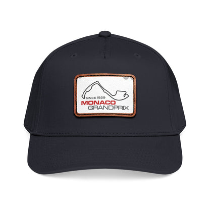 Monaco Grand Prix Leather Patch Baseball Cap