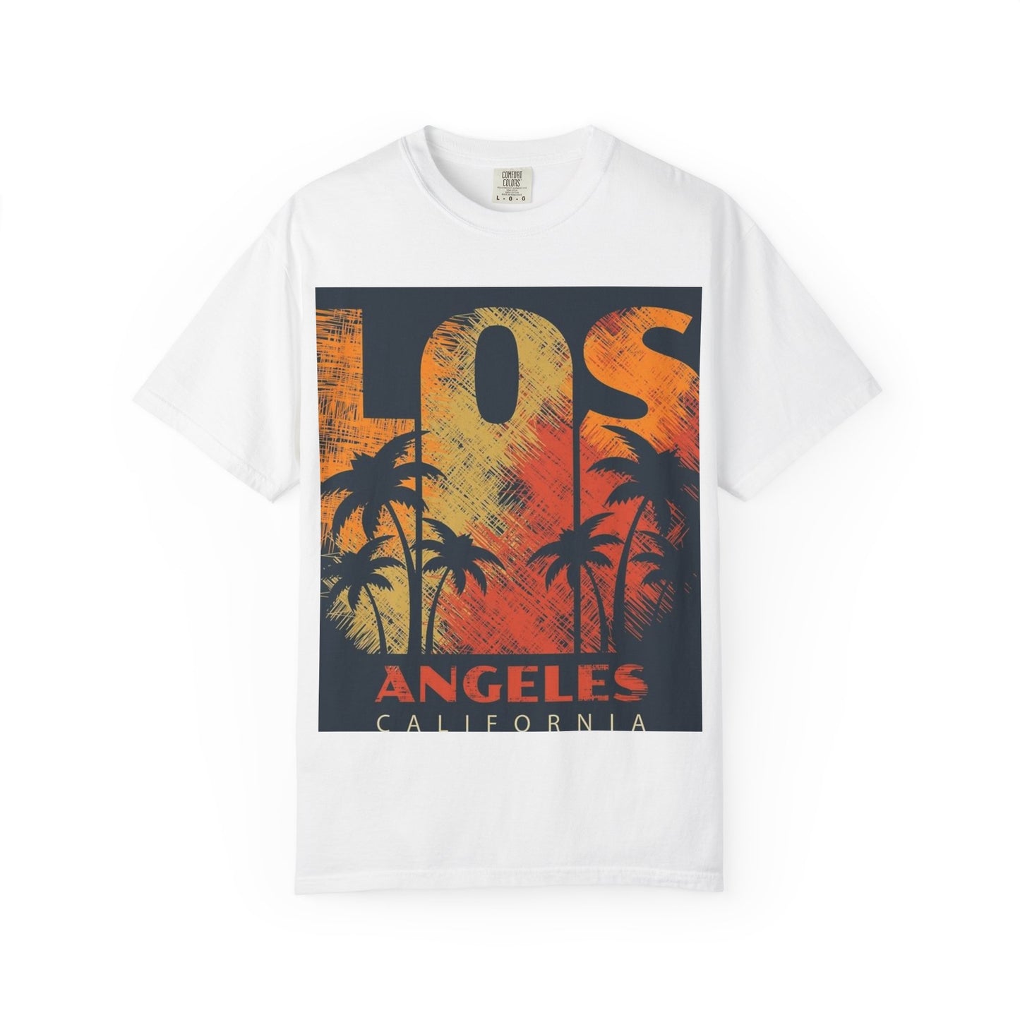 Los Angeles Sunset T-Shirt | Unisex Garment-Dyed Tee