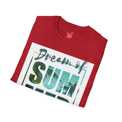 Dream of Summer Unisex Softstyle T-Shirt - Vacation Vibe Tee