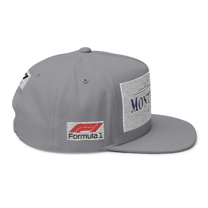 Monte Carlo Monaco Embroidered Flat Bill Cap