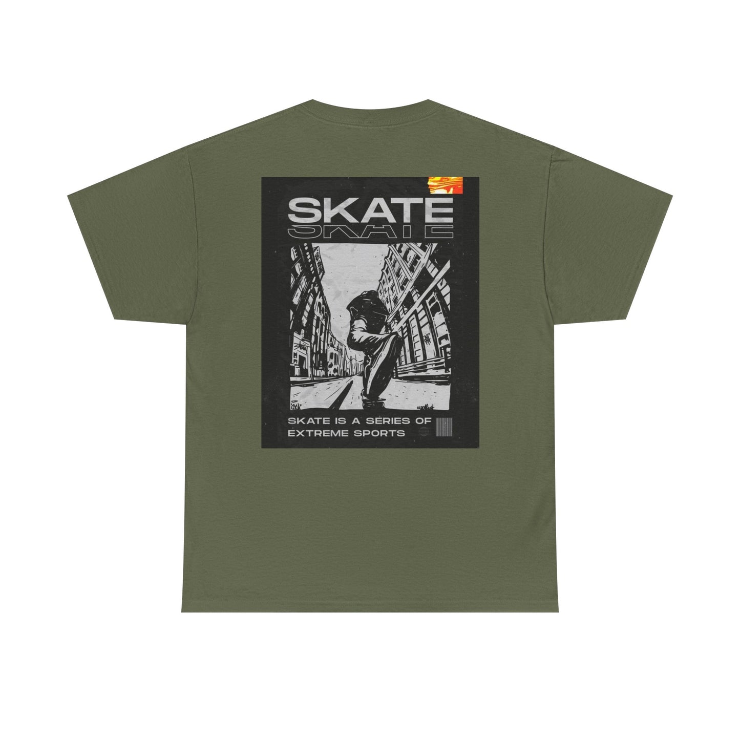 Skate Graphic Tee — Urban Skateboard Poster Shirt