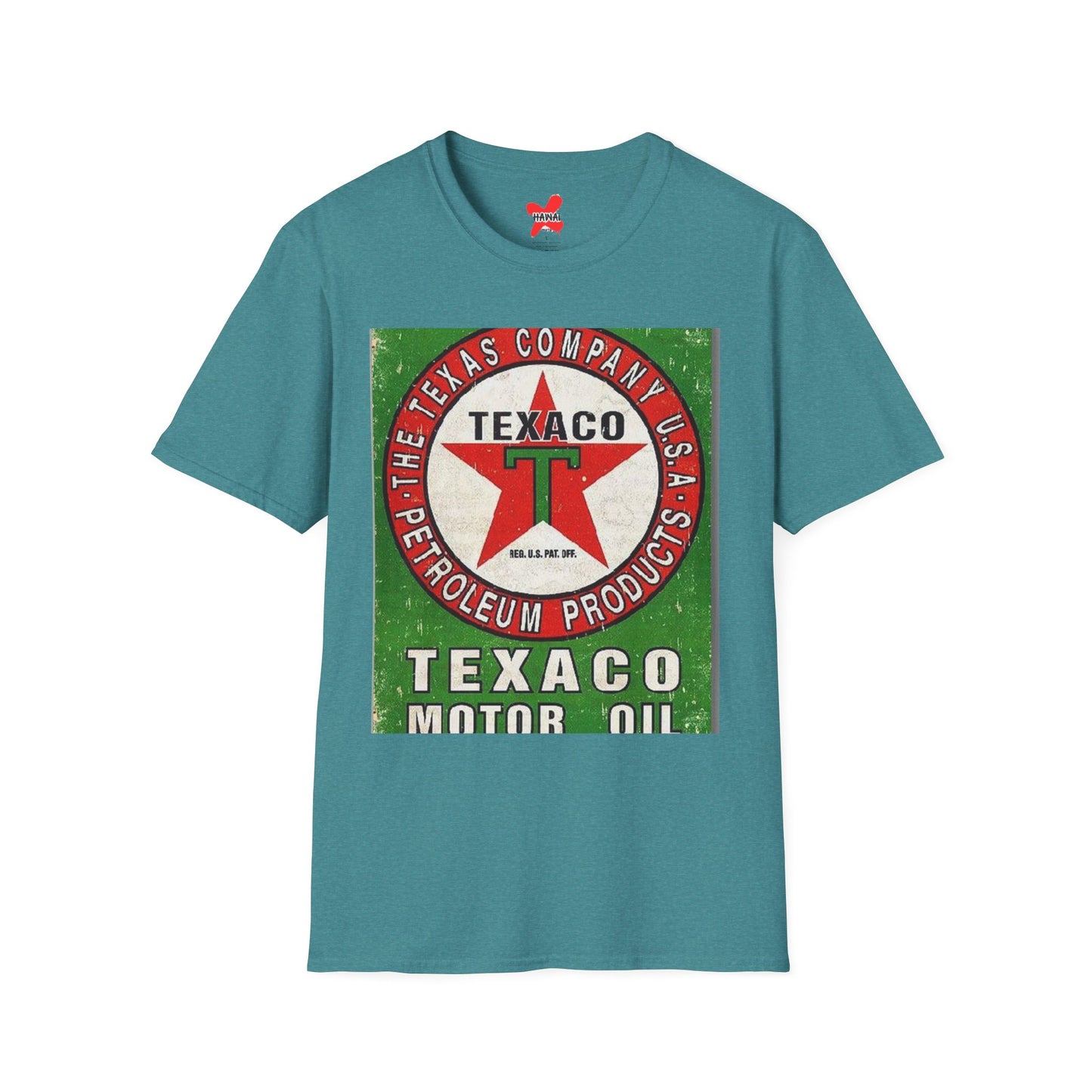 Vintage Texaco Motor Oil T-Shirt, Retro Gas Station Tee, Unisex Graphic Shirt, Gift for Car Lovers, Americana Apparel