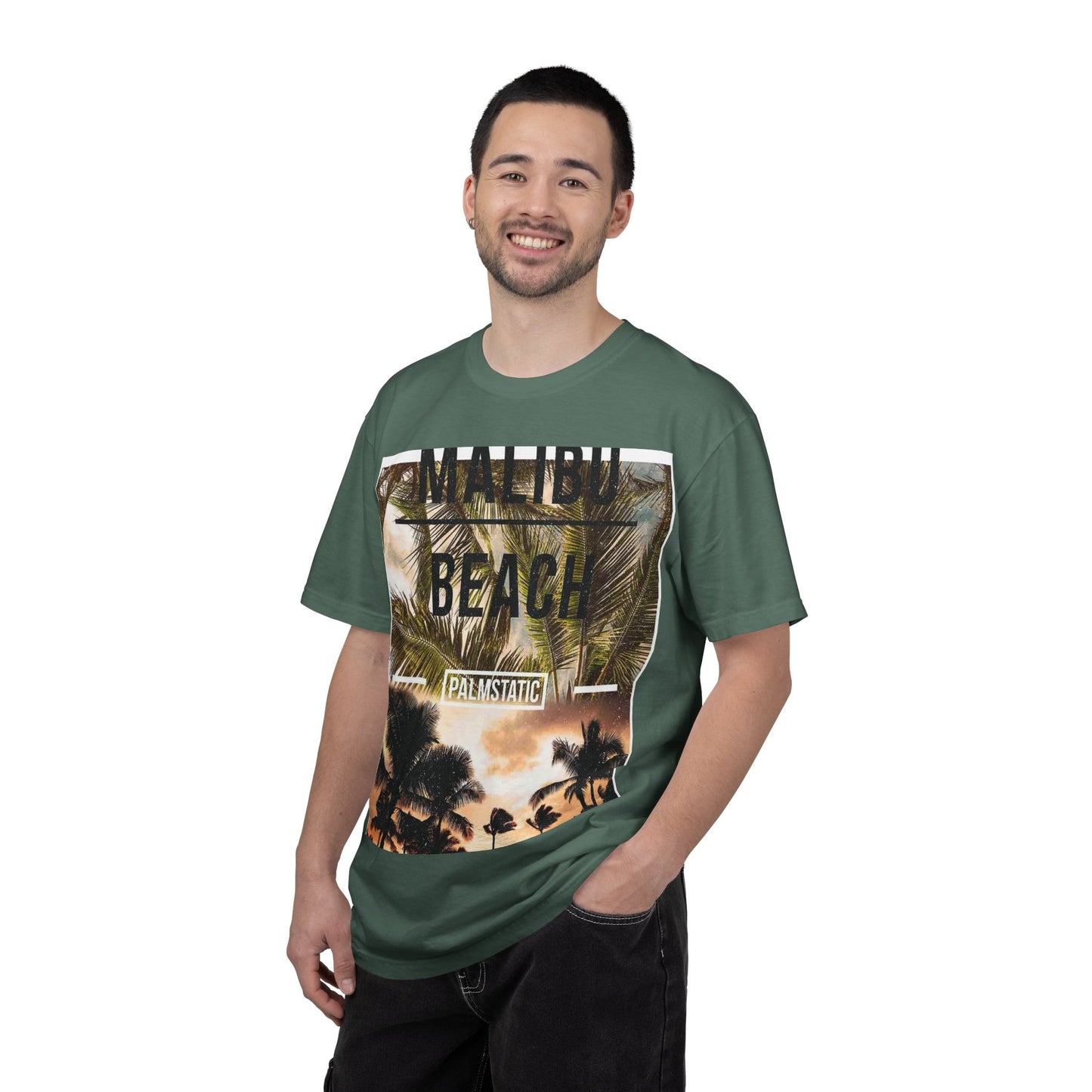 Malibu Beach Palm Photo T-Shirt