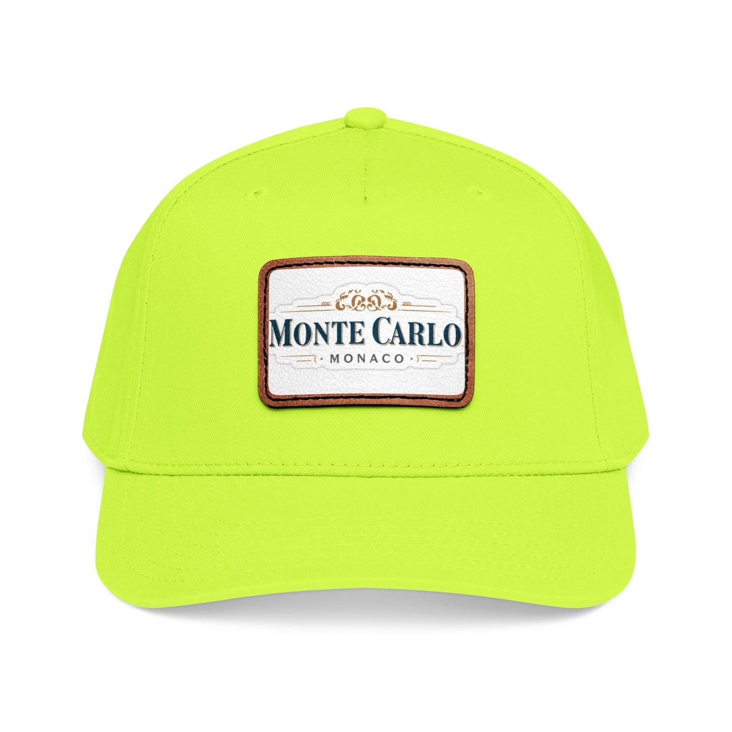 Monte Carlo Leather Patch Baseball Cap