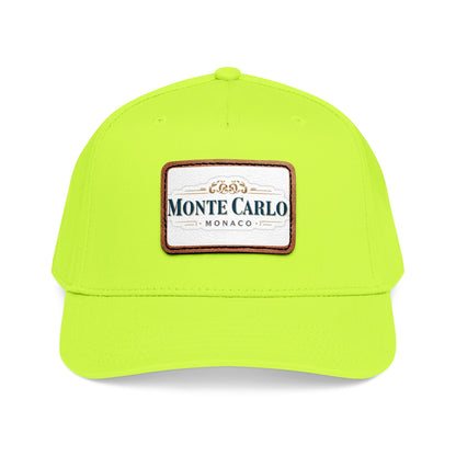 Monte Carlo Leather Patch Baseball Cap