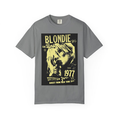 Vintage Blondie Concert T-Shirt - Unisex Garment-Dyed Tee
