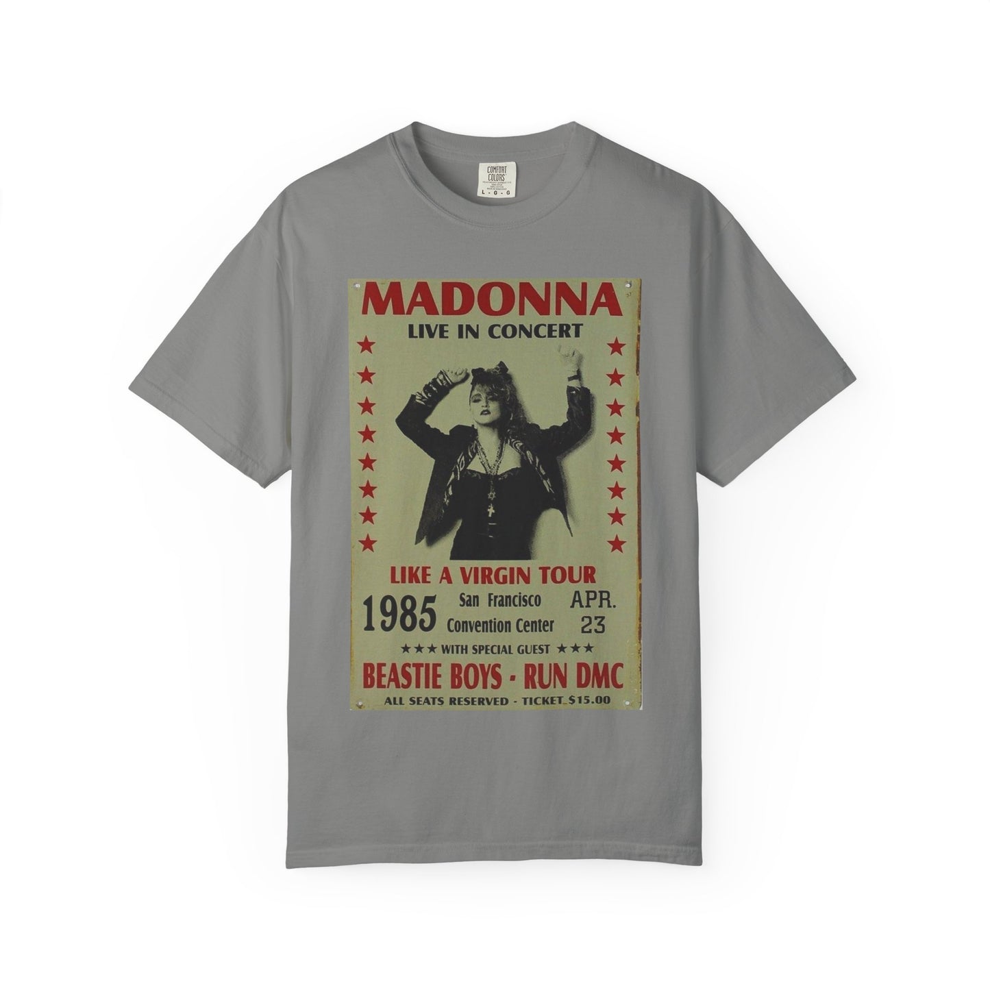 Retro Concert T-Shirt - Madonna 'Like a Virgin' Tour