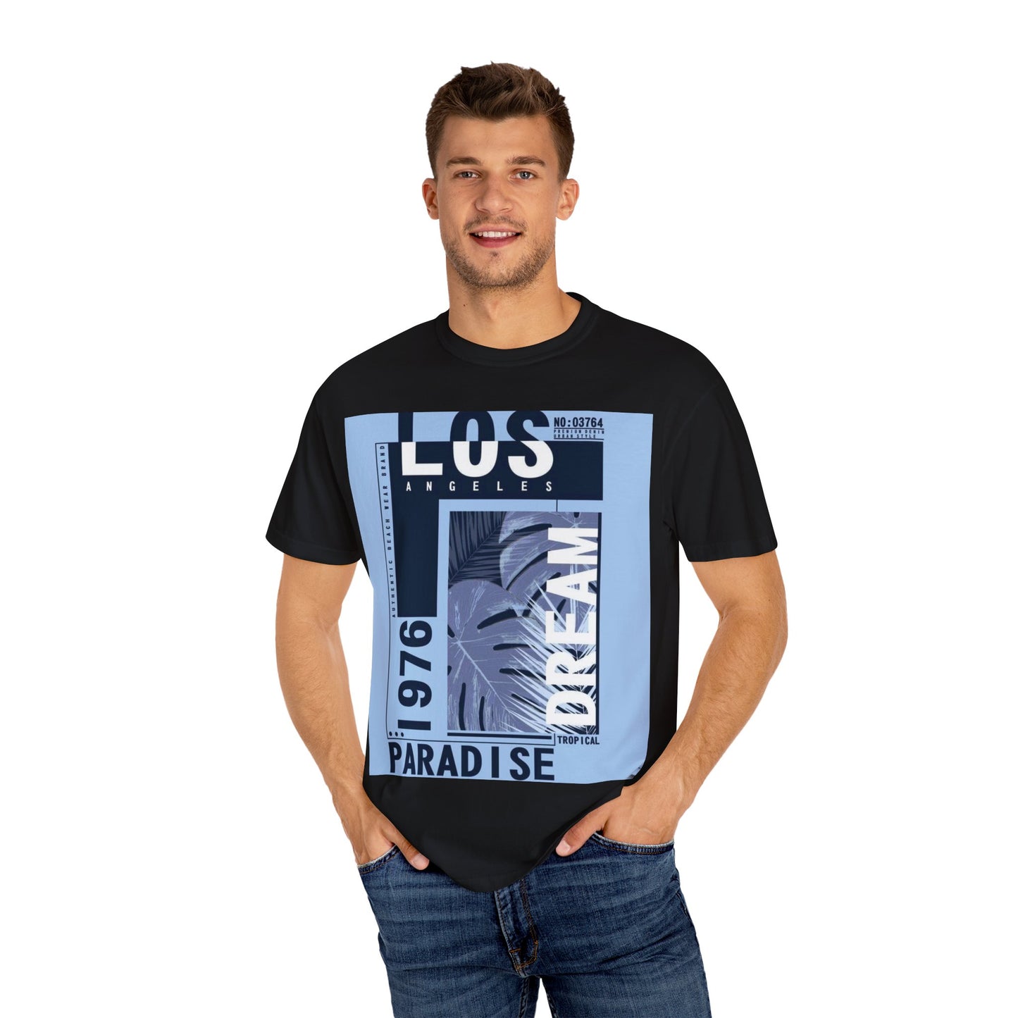 Los Angeles Dream Paradise Tee - Unisex Garment-Dyed T-Shirt