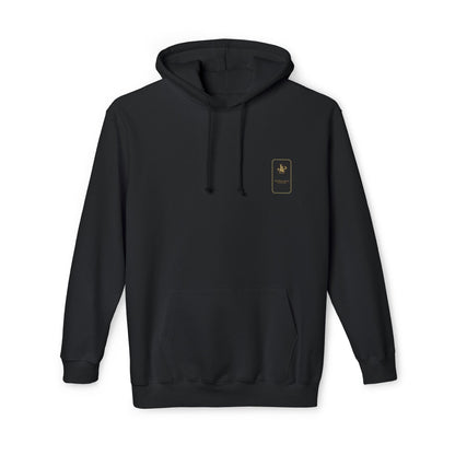 Classic Unisex Hooded Sweatshirt with BBS Wheel Design - Made in USA