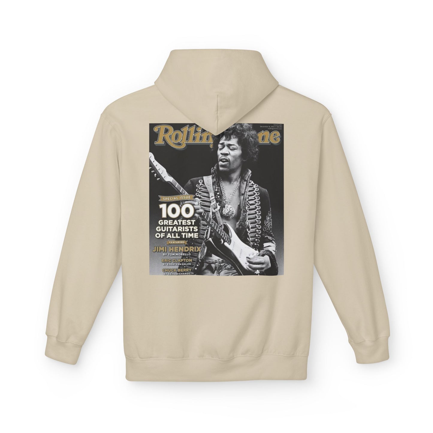 Jimi Hendrix Tribute Fleece Hoodie - Unisex Midweight Softstyle