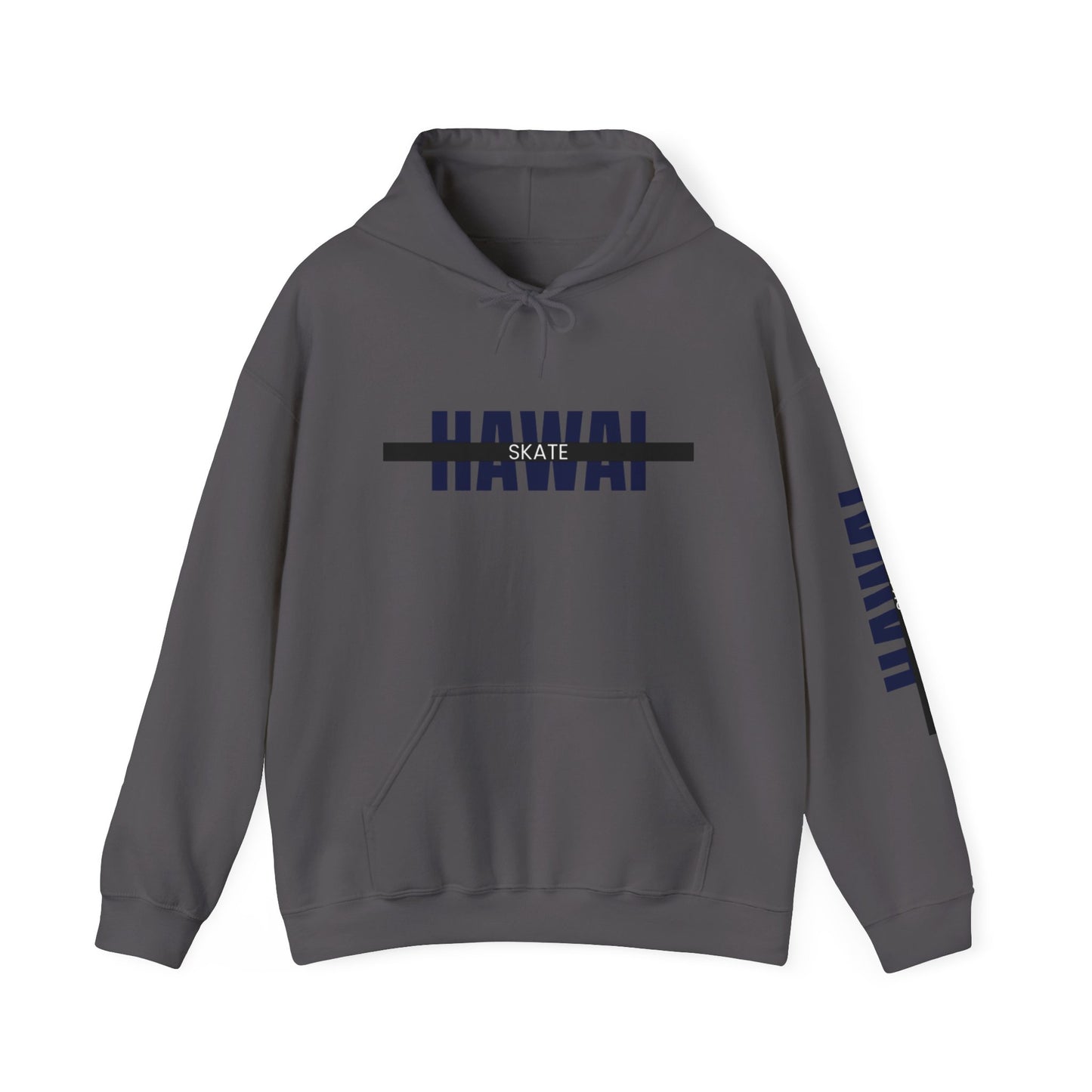 Hawaii Skate Hoodie - Cozy Unisex Heavy Blend Sweatshirt, Perfect for Beach Days, Skateboarding, Casual Outings, Gift Idea