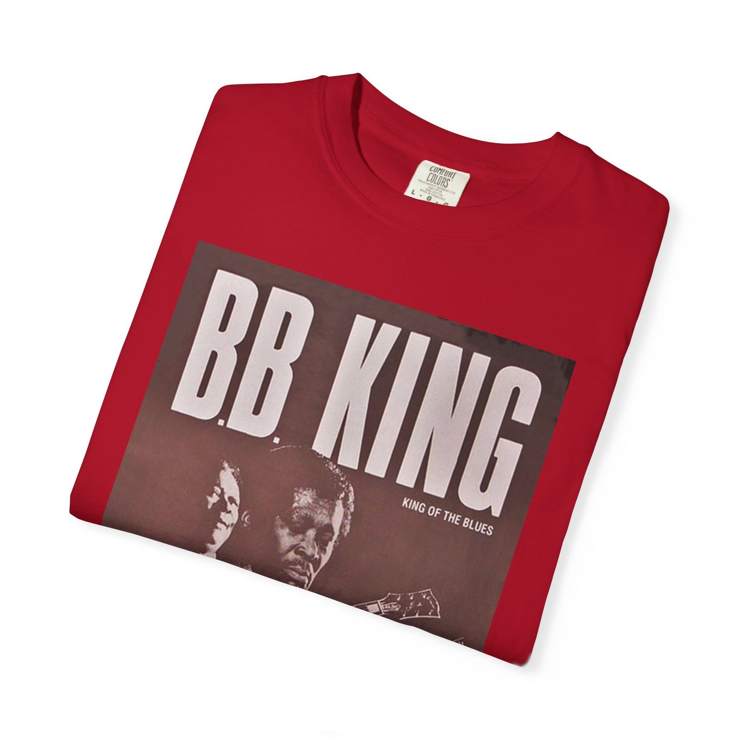 BB King Tribute Unisex Garment-Dyed T-Shirt - King of the Blues Graphic Tee