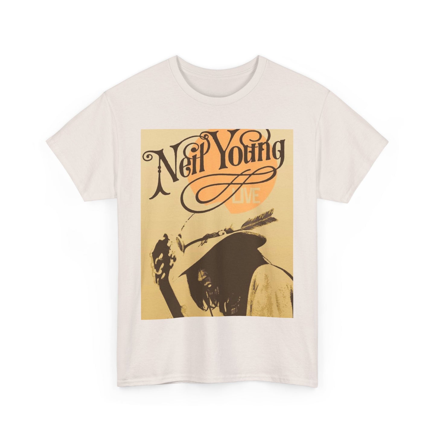 Vintage Rock Band T-Shirt featuring Neil Young, Music Lover Gift, Concert Apparel, Unisex Style, Retro Graphic Tee