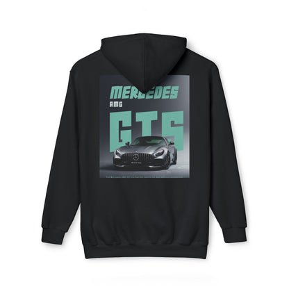 Mercedes AMG GTS Unisex Hooded Sweatshirt, Car Enthusiast Gift, Sportswear, Casual Wear, Automotive Apparel