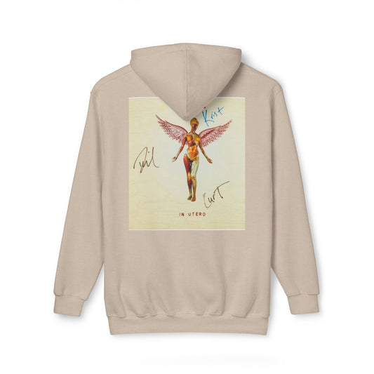 Kurt Cobain Inspired Unisex Hooded Sweatshirt - Alternative Music Apparel