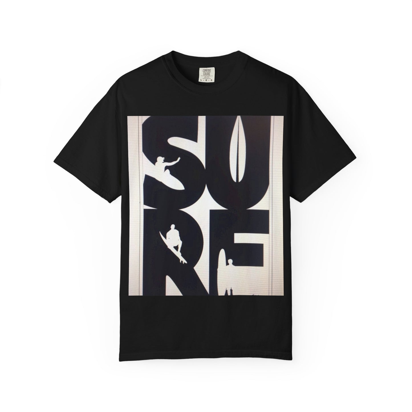 Surf Inspired Unisex Garment-Dyed T-Shirt, Beachwear, Casual Summer Tee, Surfing Gift, Trendy Streetwear, Comfortable Lifestyle Top