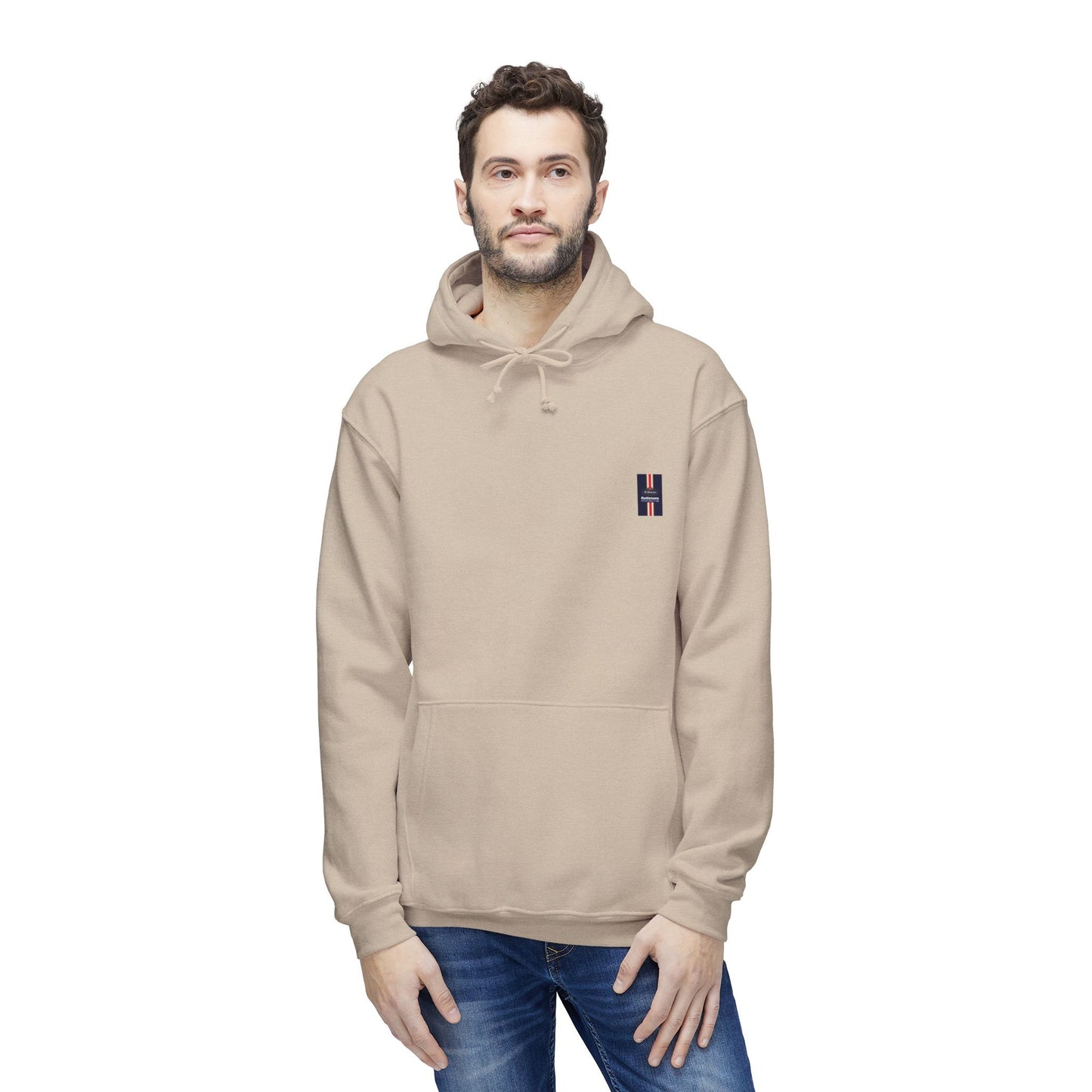 Unisex Hooded Sweatshirt with Car Graphic - Perfect for Automobiles Enthusiasts