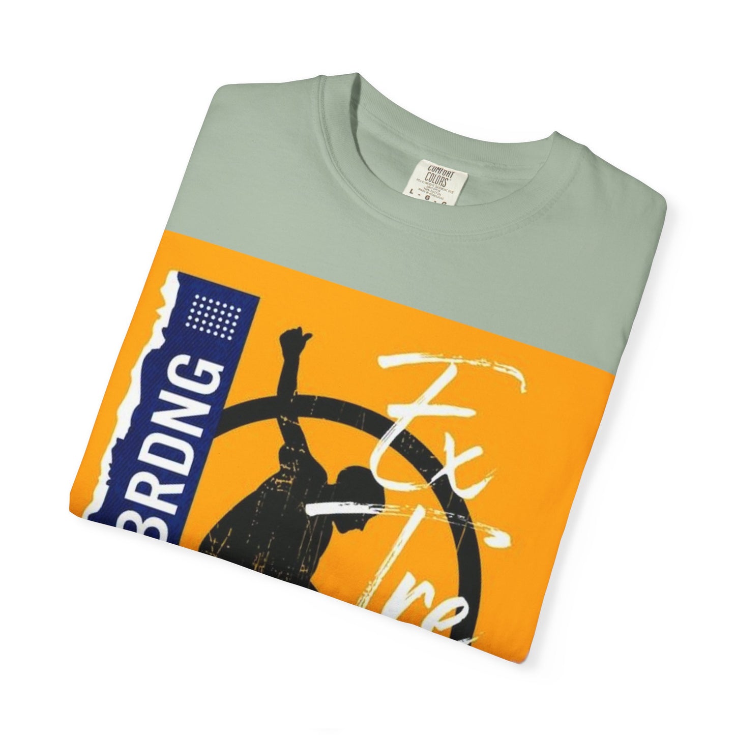 Sporty Graphic Tee for Skaters, Unisex Garment-Dyed T-shirt, Skateboarding Apparel, Casual Wear, Gift for Sport Lovers, Urban Fashion