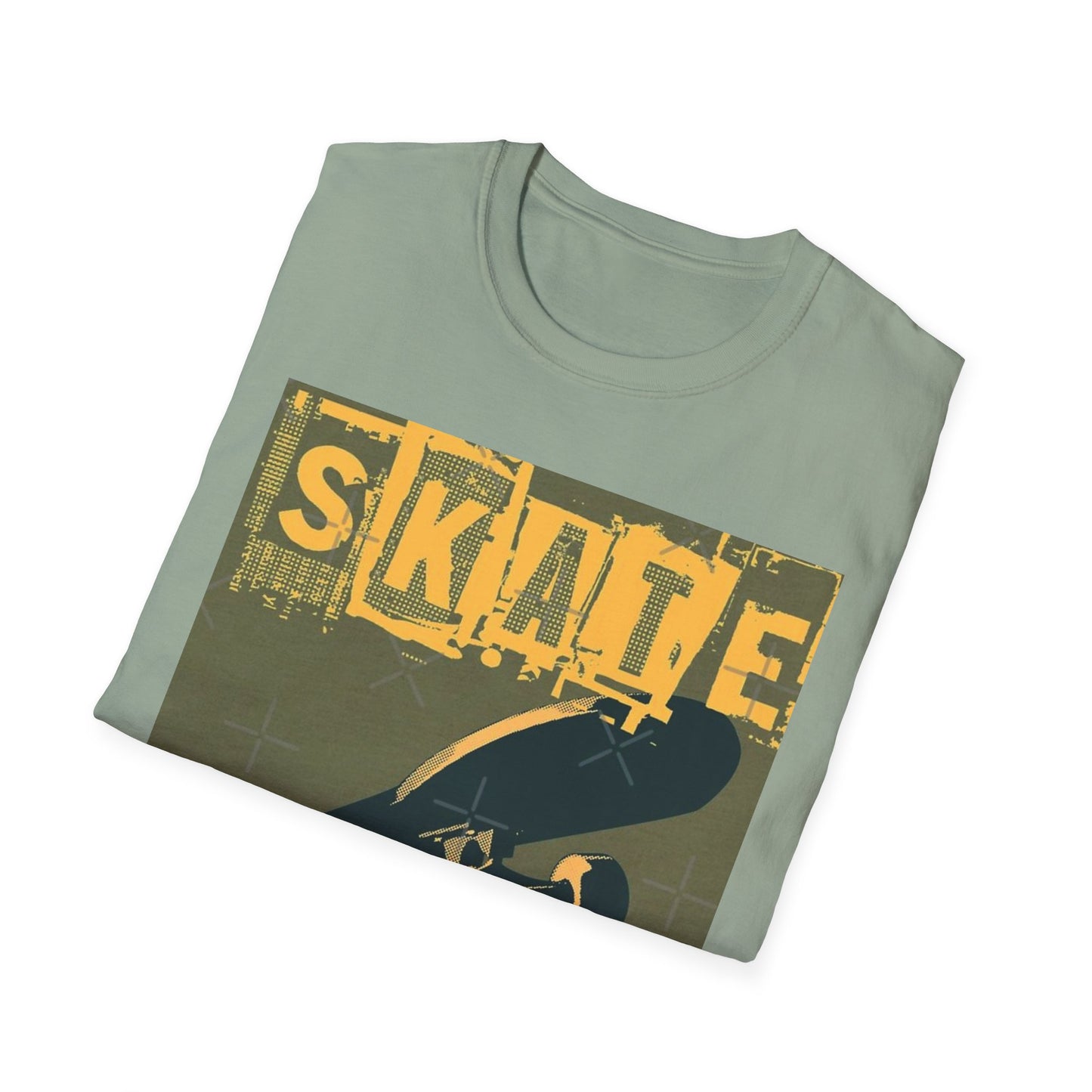 Skateboarder Unisex Softstyle T-Shirt | Perfect Gift for Skate Lovers, Streetwear Fashion, Casual Wear, Birthday Present, Youth Apparel